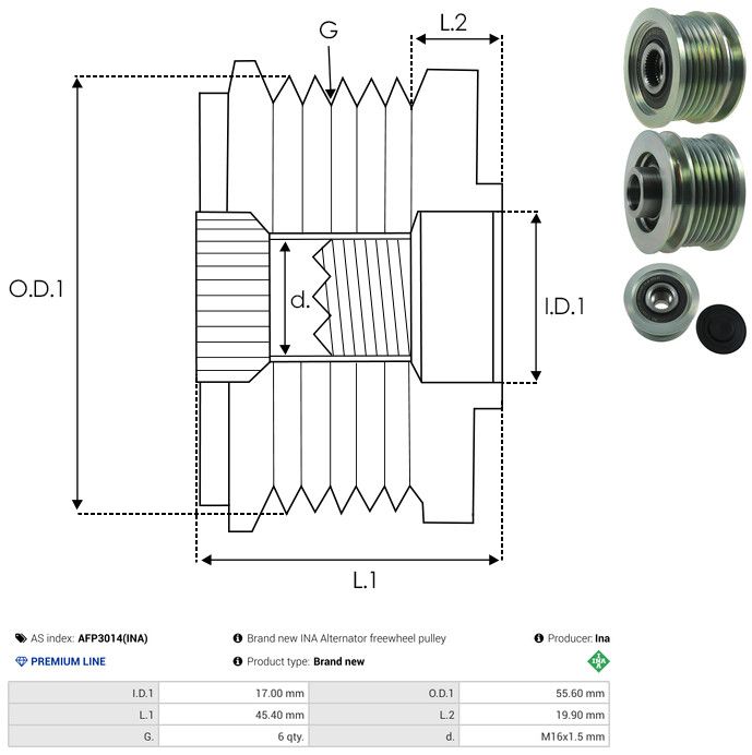 OEM код товара: 06B903119A