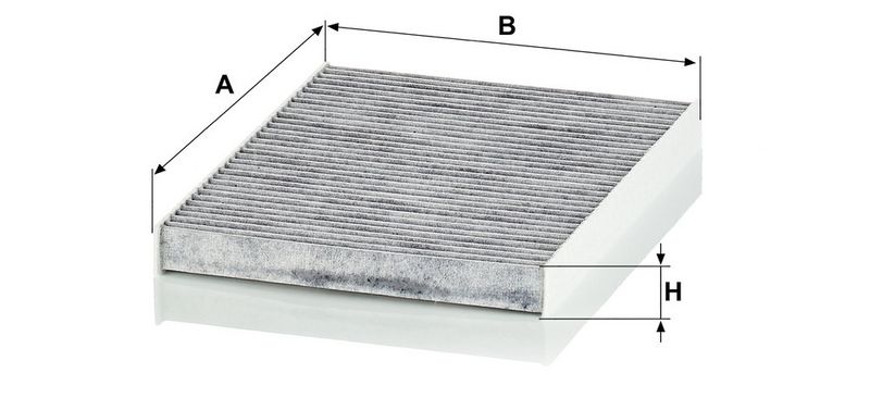 Filter, salongiõhk, MANN-FILTER CUK 2422