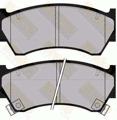 Brake Engineering Brake Pad Set, disc brake PA1130