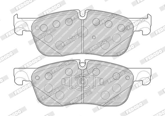 FERODO FDB4926 Brake Pad Set, disc brake