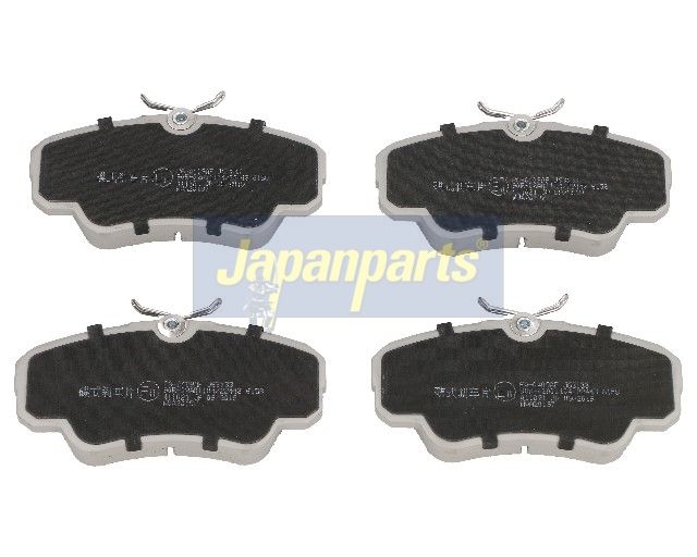 JAPANPARTS Stabdžių trinkelių rinkinys, diskinis stabdys