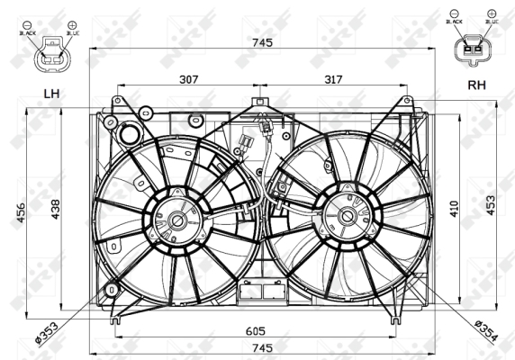 WILMINK GROUP ventilátor, motorhűtés WG1720532