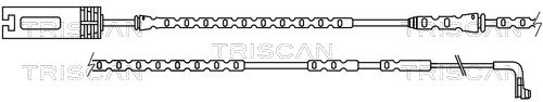 TRISCAN figyelmezető kontaktus, fékbetétkopás 8115 11036
