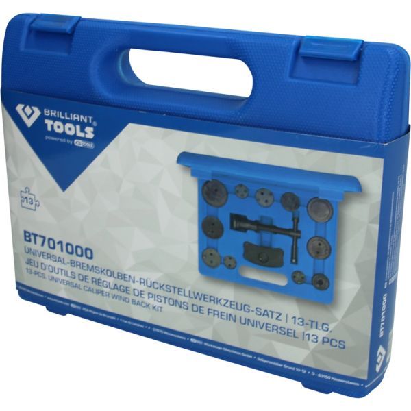 KS TOOLS BT701000 Turn/Reset Tool Set, brake caliper piston