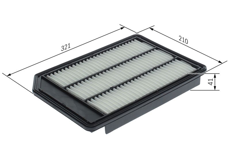 Õhufilter, BOSCH F 026 400 419