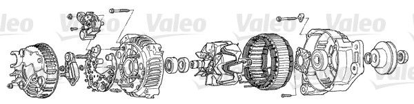 Генератор, Valeo A13VI211