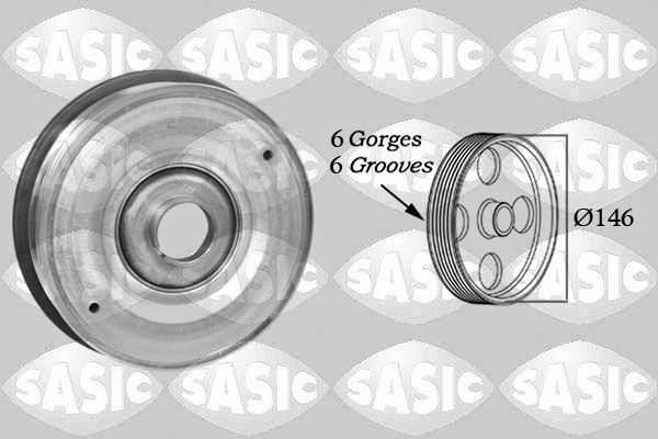 SASIC 2154013 Belt Pulley, crankshaft
