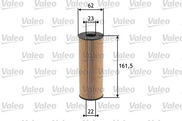 Оливний фільтр, фільтрувальний елемент, Valeo 586517