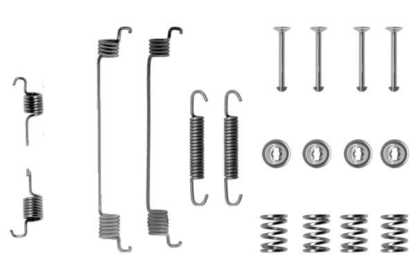 Комплект приладдя, гальмівна колодка, DACIA/FIAT/LANCIA/PEUGEOT/RENAULT ''87>>, Bosch 1987475162