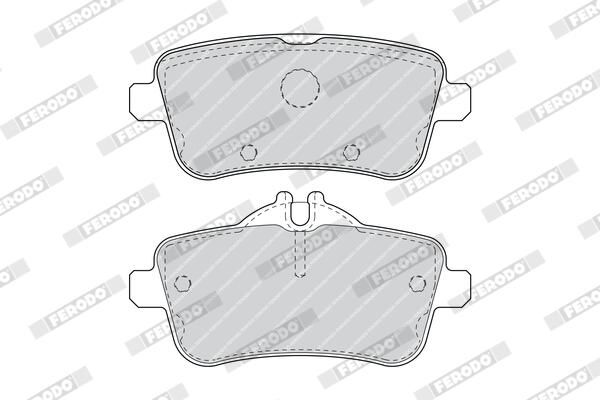 FERODO FDB4169 Brake Pad Set, disc brake