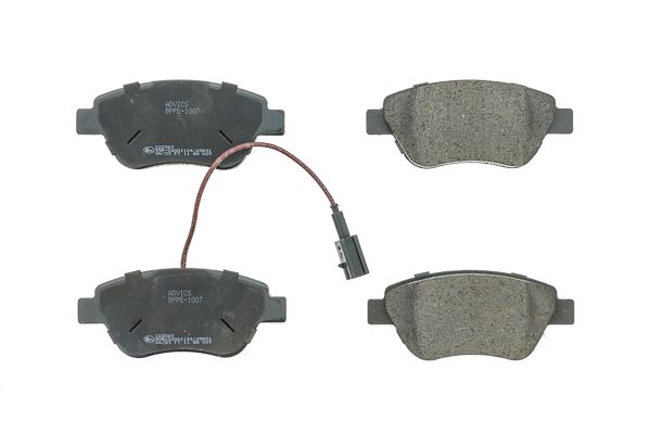AISIN BPPE-1007 - Stabdžių kaladėlių komplektas