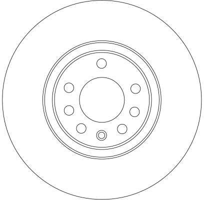 TRW DF4246 Brake Disc