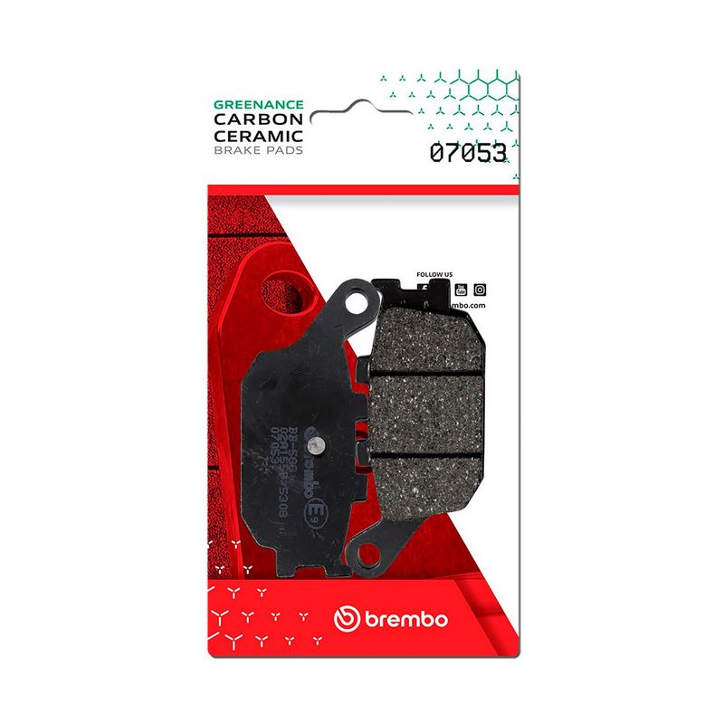 BREMBO Brake Pad Set, disc brake 07053