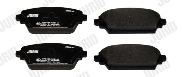 JURID 572428J Brake Pad Set, disc brake