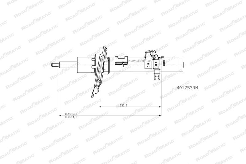 ROADMATIC 401253RM Shock Absorber