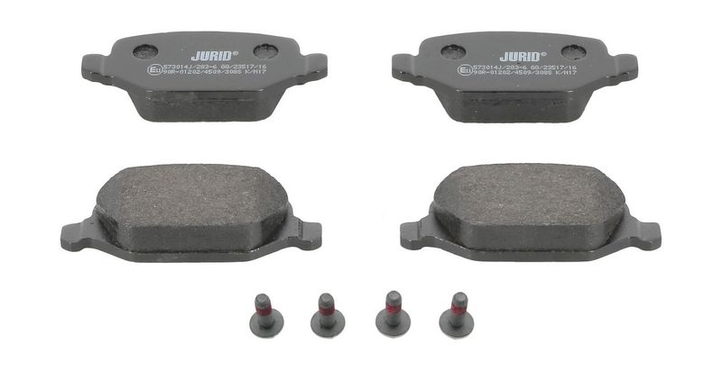 Sada brzdových destiček, kotoučová brzda 573014J