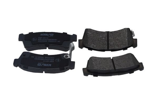 set placute frana,frana disc KAVO PARTS KBP-10113