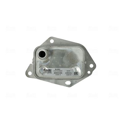 Oliekøler, motorolie ** FIRST FIT **