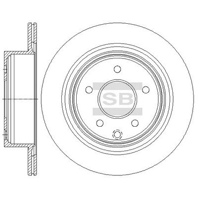 Гальмівний диск, Hi-Q SD4241