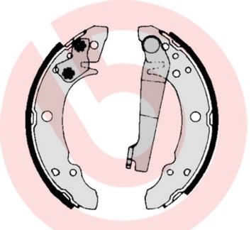 BREMBO fékpofakészlet S 85 507