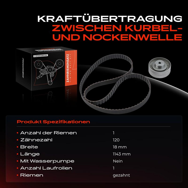 Frankberg 5481FB0020848 Timing Belt Kit