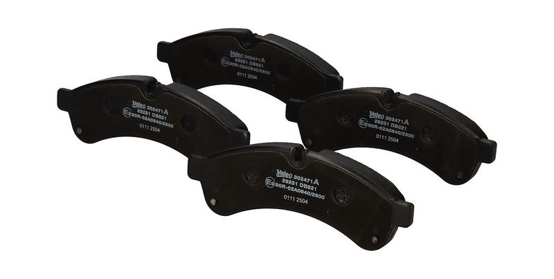 Sada brzdových destiček, kotoučová brzda 302471A