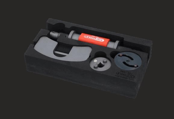 Pöörde-, tagasitõmbetööriistakomplekt, pidurisadulakolb, KS TOOLS 150.1965