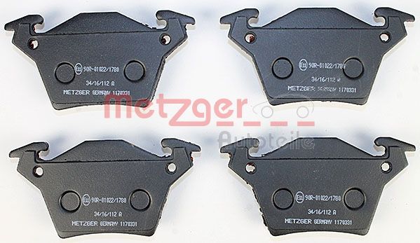 METZGER 1170331 Brake Pad Set, disc brake