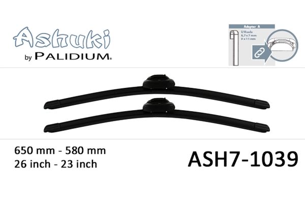 ASHUKI by Palidium törlőlapát ASH7-1039