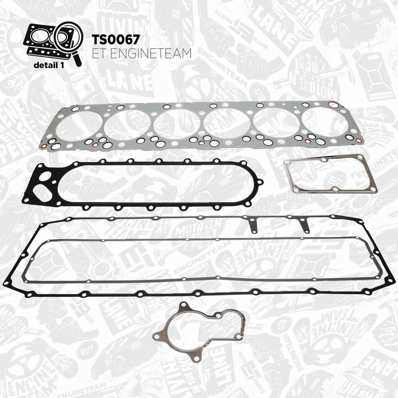 ET ENGINETEAM TS0067 Gasket Kit, cylinder head