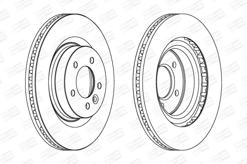 Disc frana 563046CH-1 CHAMPION
