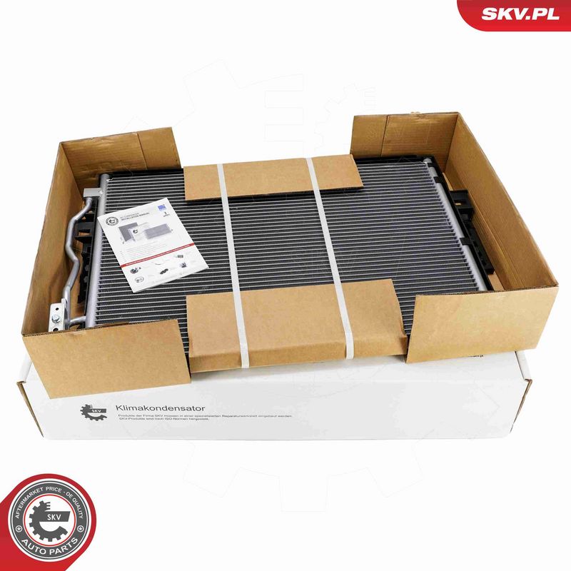 ESEN SKV 86SKV599 Condenser, air conditioning