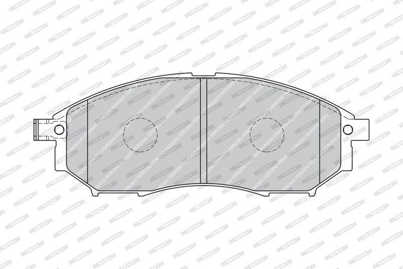 FERODO Plaquettes de frein à disque FDB1881