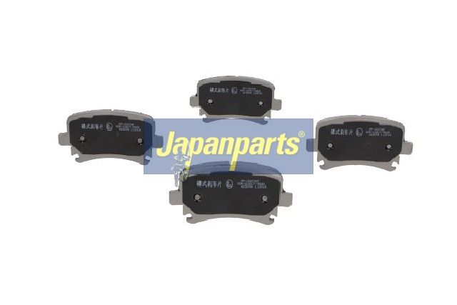 set placute frana,frana disc JAPANPARTS PP-0007AF