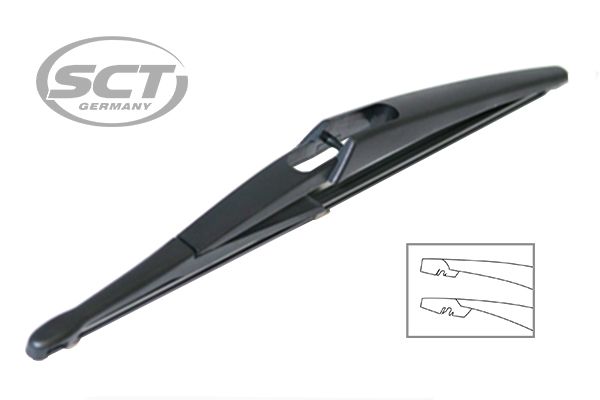 SCT - MANNOL törlőlapát 9484 REAR WIPER