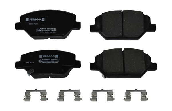 FERODO FDB5214 Brake Pad Set, disc brake