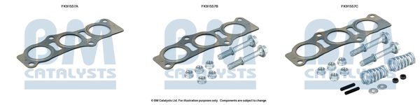 BM CATALYSTS szerelőkészlet, katalizátor FK91557