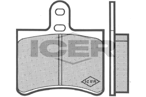 ICER 180214 - Brake Pad Set, disc brake