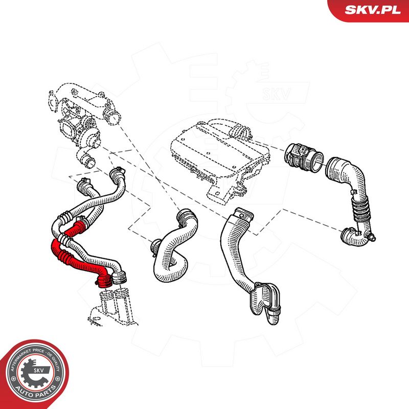 Laadimisõhu voolik, ESEN SKV 43SKV280