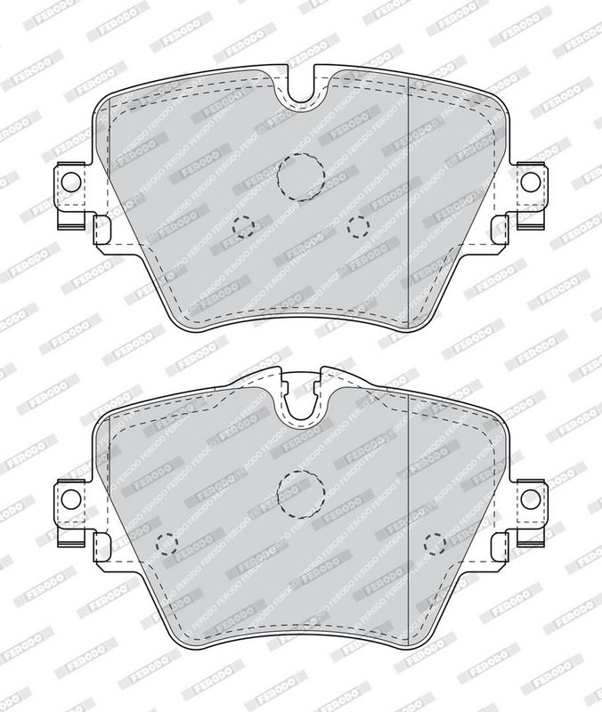 FERODO Plaquettes de frein à disque FDB4689