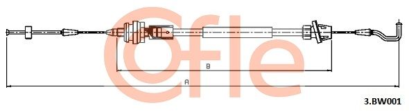 Газопровід, Cofle 3.BW001