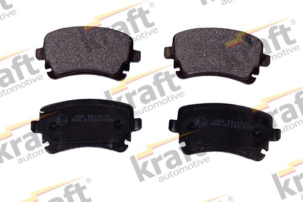 KRAFT Automotive 6010070 Stabdžių trinkelių rinkinys, diskinis stabdys