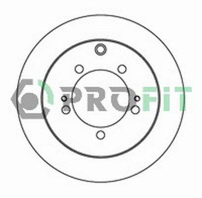 Гальмівний диск, Profit 5010-2018