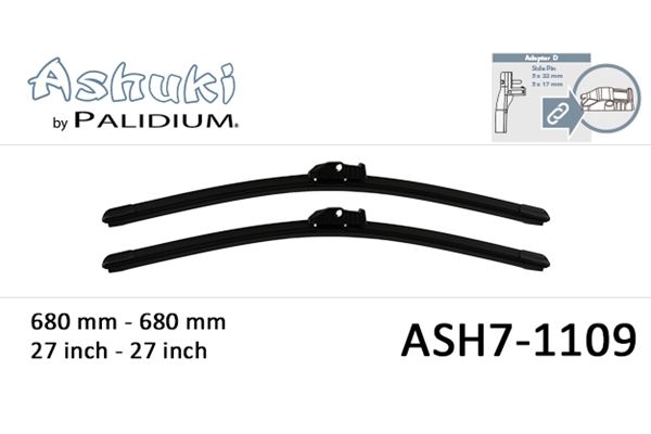 ASHUKI by Palidium törlőlapát ASH7-1109