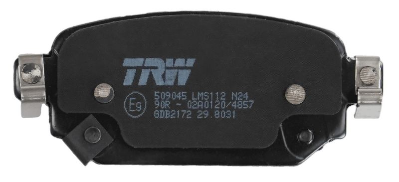 TRW GDB2172 Brake Pad Set, disc brake