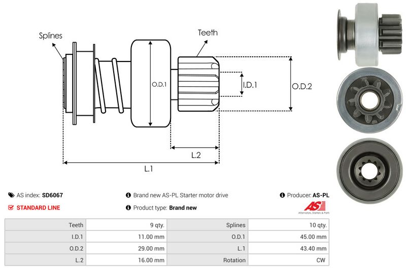 Vabajooks, starter, AS-PL SD6067