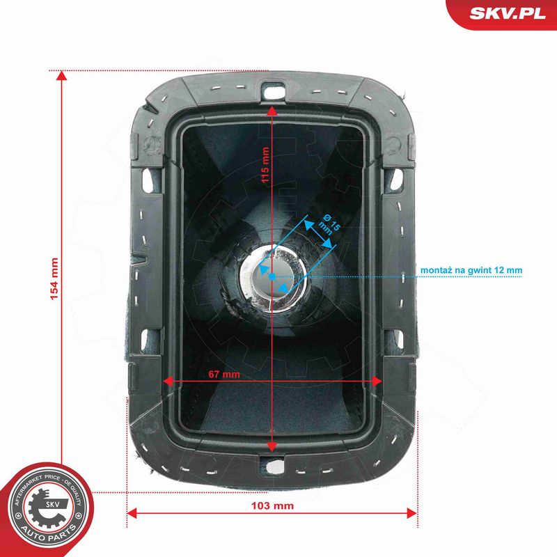 ESEN SKV 63SKV484 Gear Lever Knob