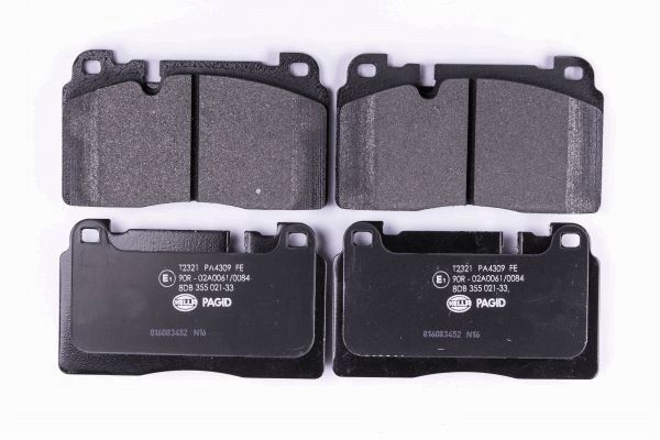 HELLA 8DB 355 021-331 Brake Pad Set, disc brake