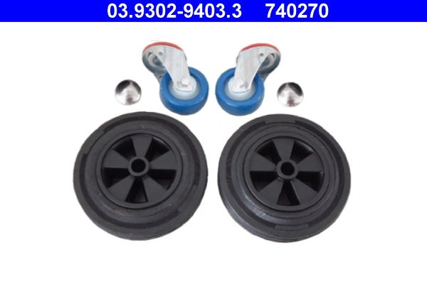 Ax portant, agregat de umplere/aerisire 03.9302-9403.3 ATE