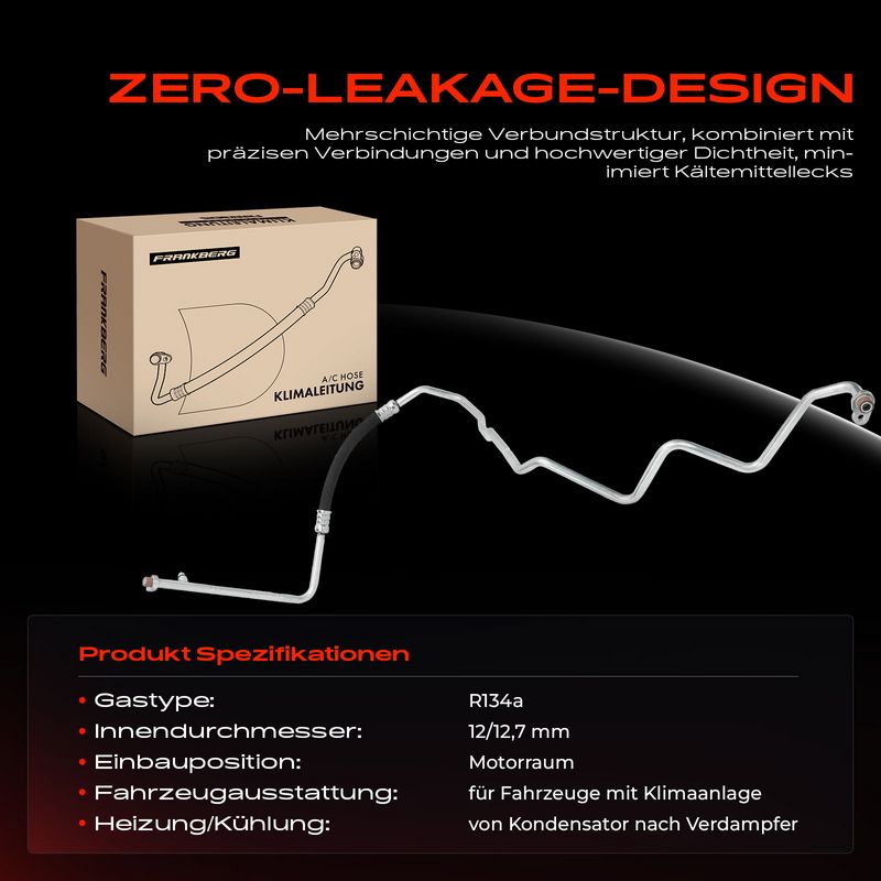 Frankberg 5481FB0031979 High/Low-pressure Line, air conditioning